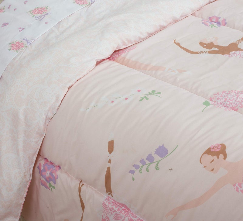 Kidz Mix Dancing Ballerinas Bed in a Bag, Twin - Image 3